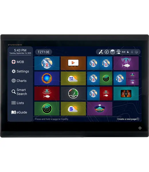 FURUNO NAVNet TZT13E Multifunctioneel Display All-Touch Visvinder/Kaartplotter