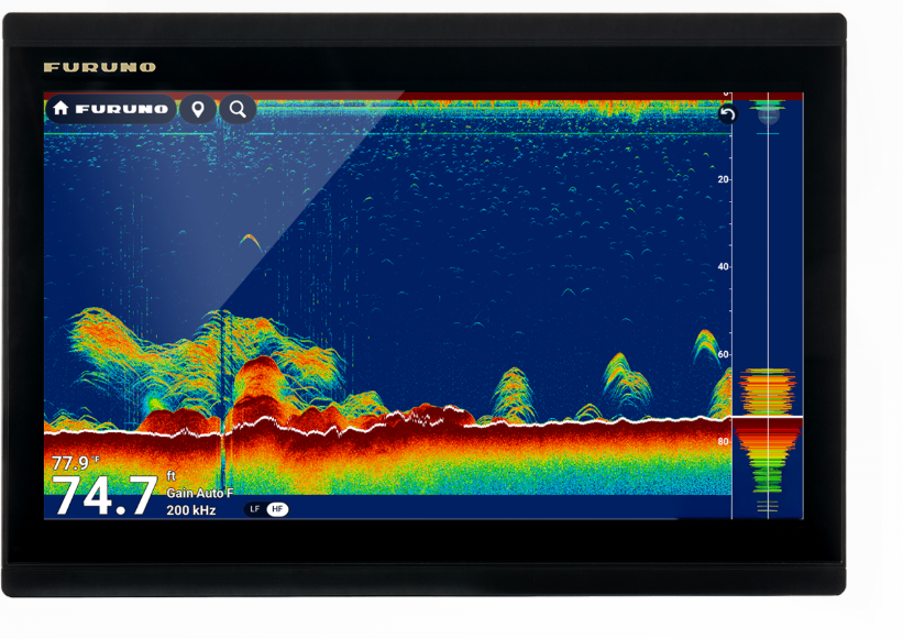 Furuno MFD E serie fishfinder