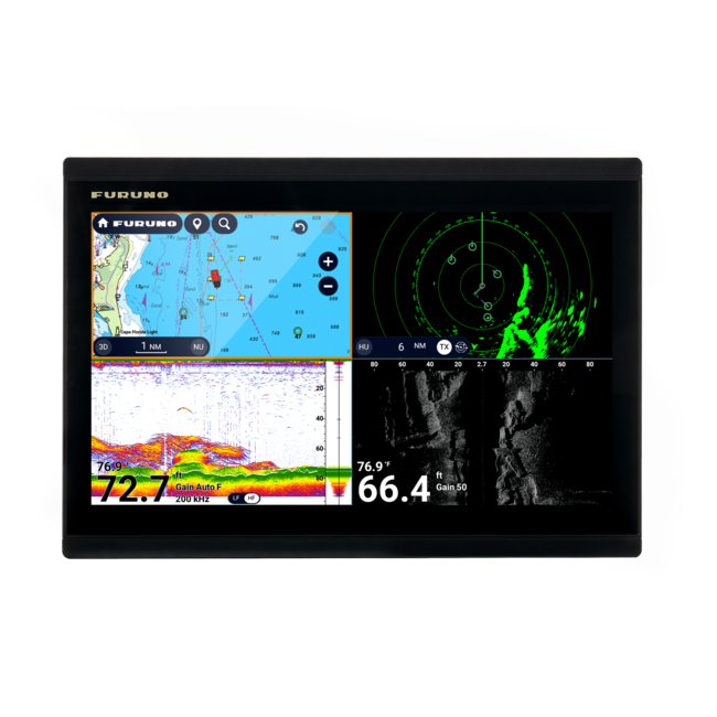 FURUNO Furuno TZMAP13 Stand-Alone MFD voor Navigatie van de Volgende Generatie & Geavanceerde Visdetectie