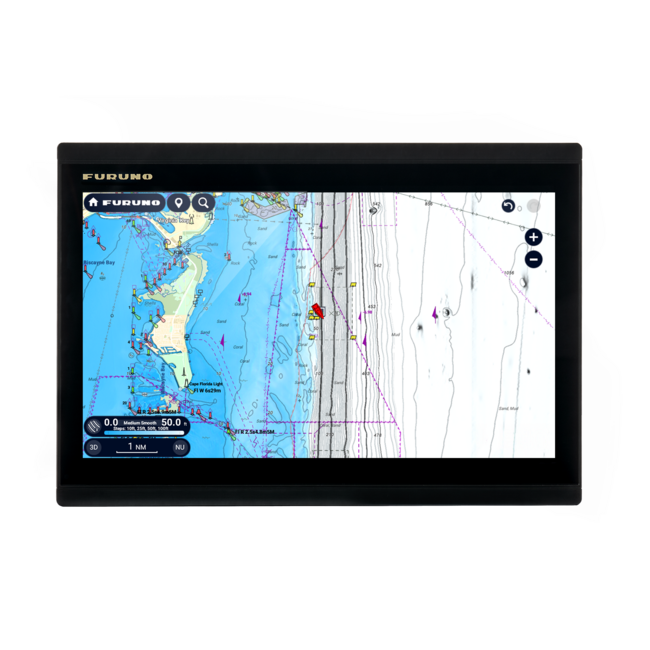 FURUNO Furuno TZMAP13 Stand-Alone MFD voor Navigatie van de Volgende Generatie & Geavanceerde Visdetectie
