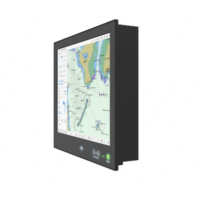 HATTELAND HD 17T27 MMD-MA1FOGP1A 17" Multi-Touch Marine Monitor for Professional Bridge Systems