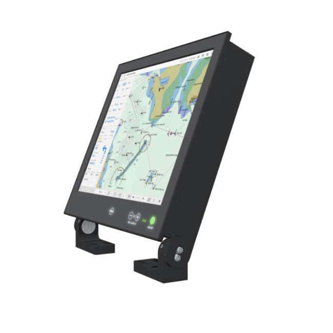 HATTELAND HD 17T27 MMD-MA1FOGP1A 17" Multi-Touch Marine Monitor for Professional Bridge Systems
