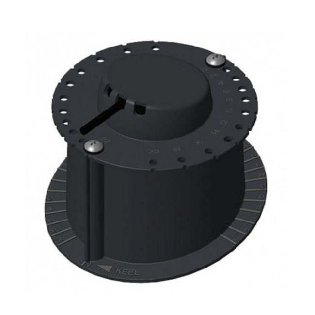 AIRMAR M135M High-Performance 1 kW Medium CHIRP In-Hull Transducer