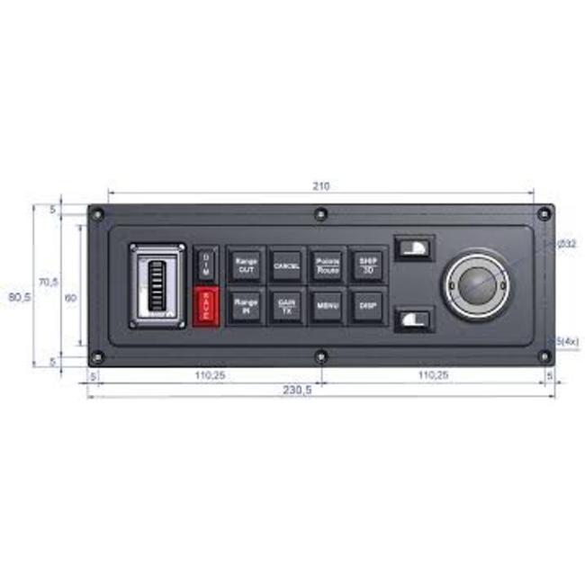 FURUNO Keyboard MCP-40 (fÃ¼r NAVnet TZTouch)