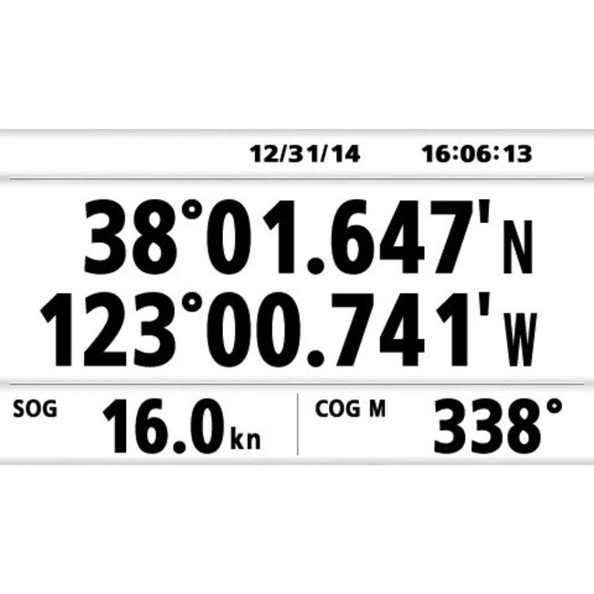 FURUNO GP-39 GPS-Navigator mit 4,2"Anzeige Einheit SBAS /WAAS/EGNOS/MSAS