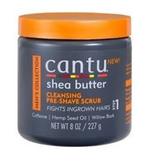 CANTU Men's Cleansing Pre-Shave Scrub 8 oz
