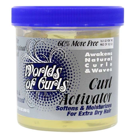 WORLDS OF CURLS Curl Activator for Extra Dry Hair 32 oz