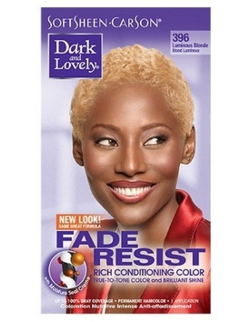 Dark And Lovely Permanent Hair Color 396 Luminous Blonde