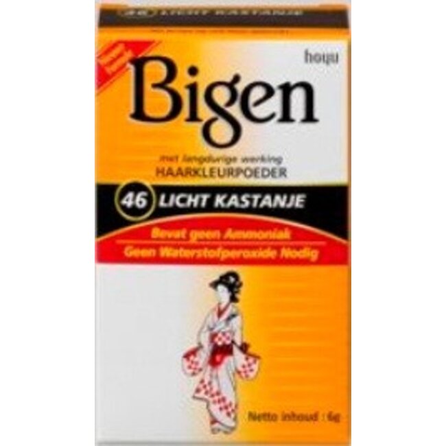 BIGEN #46 - Licht Kastanje