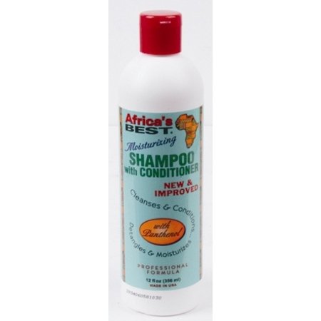 AFRICA'S BEST Moisturizing Shampoo with Conditioner 12 oz