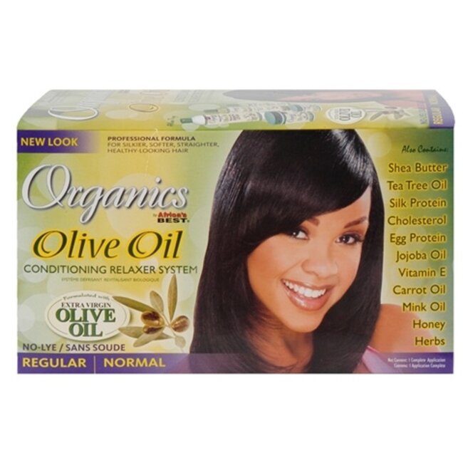 AFRICA'S BEST ORGANICS Olive Oil Relaxer System Super