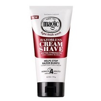 Razorless Cream Shave - Extra Strength 6 oz