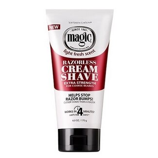 MAGIC Razorless Cream Shave - Extra Strength 6 oz