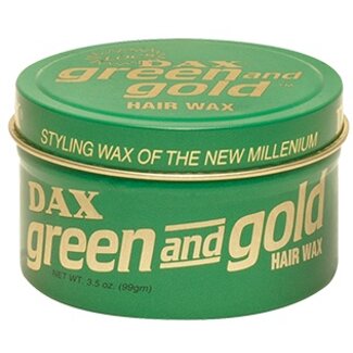 DAX Green and Gold Hair Wax 3.5 oz