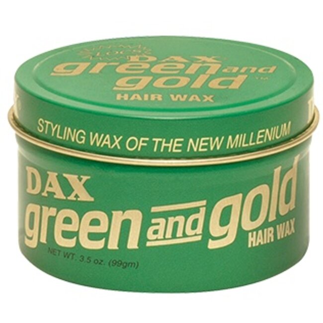 DAX Green and Gold Hair Wax 3.5 oz