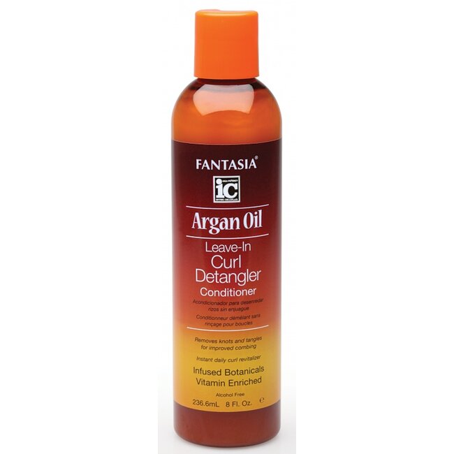 FANTASIA IC Argan Oil Leave-In Curl Detangler Conditioner 8 oz