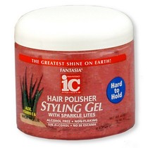 Hair Polisher Styling Gel Hard to Hold 16 oz