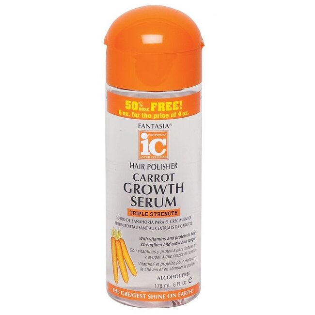 FANTASIA IC Hair Polisher Carrot Growth Serum 6 oz