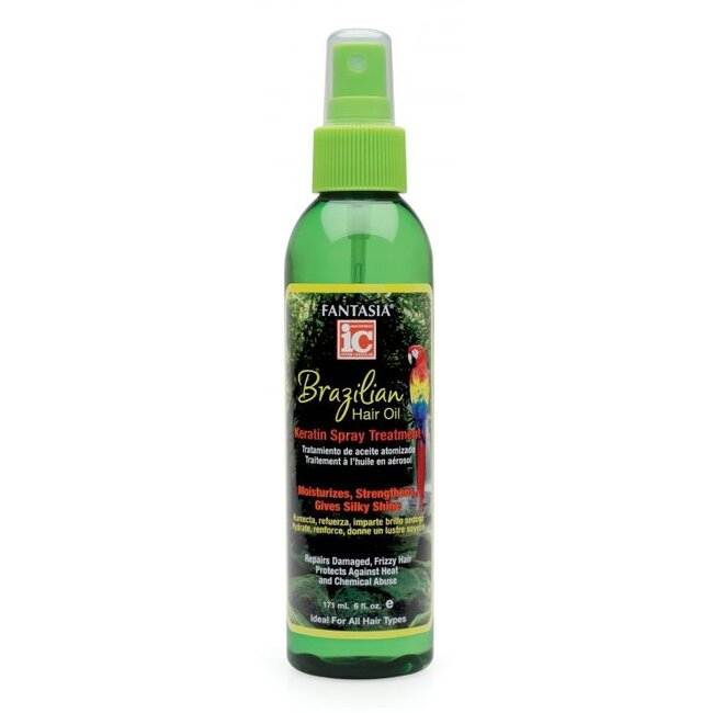 FANTASIA IC Brazilian Hair Oil Keratin Spray Treatment 6 oz