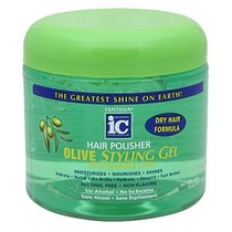 Hair Polisher Olive Styling Gel 16 oz