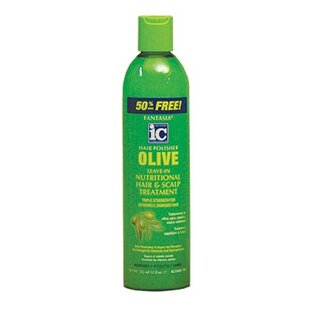 FANTASIA IC Hair Polisher Olive Leave-In Hair & Scalp Treatment 12 oz