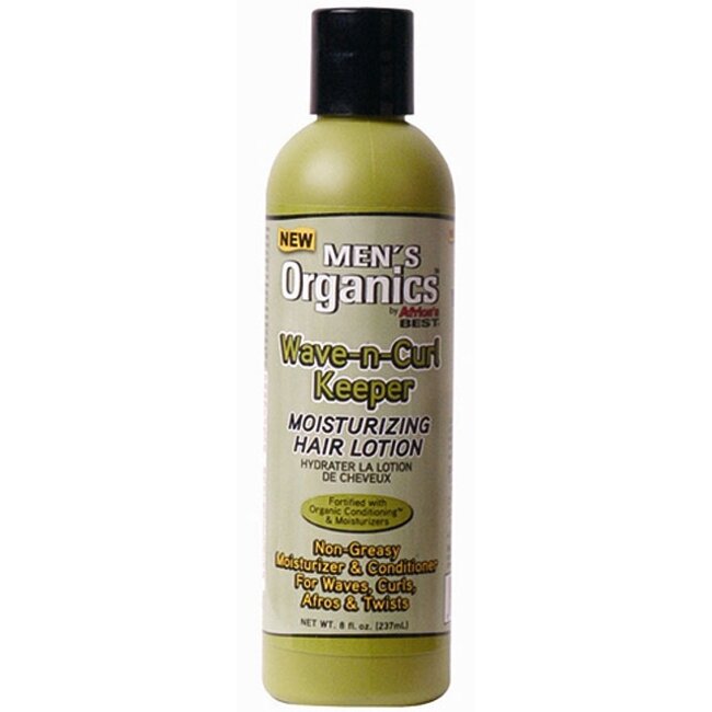 AFRICA´S BEST MEN´S ORGANICS Wave-n-Curl Keeper Moisturizing Hair Lotion 8 oz