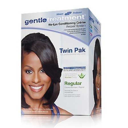 GENTLE TREATMENT No-Lye Conditioning Relaxer Twin Pak - Regular