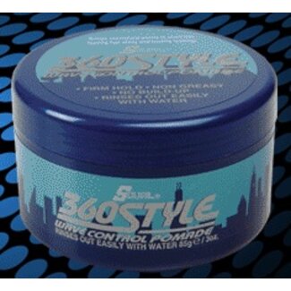 S-CURL 360 Style Wave Control Pomade 3 oz