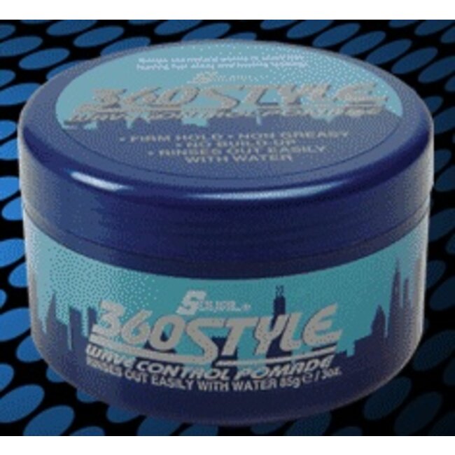 S-CURL 360 Style Wave Control Pomade 3 oz