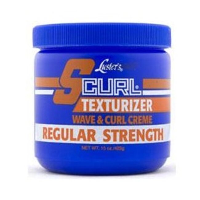 S-CURL Texturizer Wave & Curl Creme - Regular Strength 15 oz