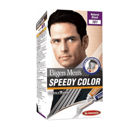 BIGEN Men's Speedy Color - 101 Natural Black