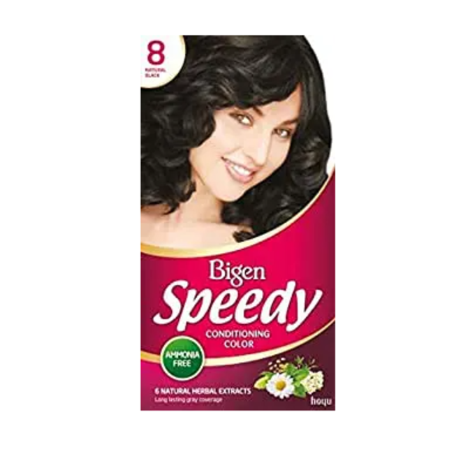 BIGEN Women Speedy - #8 Natural Black