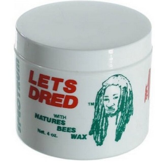 LETS DRED Natures Bees Wax 4 oz