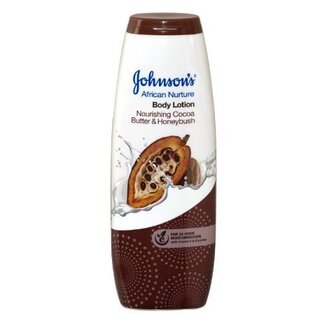 JOHNSON'S African Nurture Body Lotion Nourishing Cocoa Butter & Honeybush 400 ml.