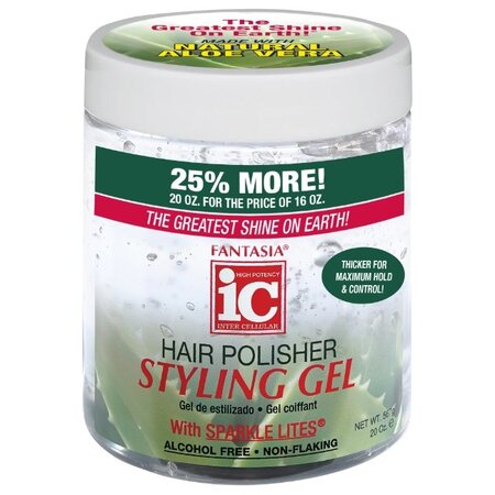 FANTASIA IC Hair Polisher Styling Gel Aloe 16 oz