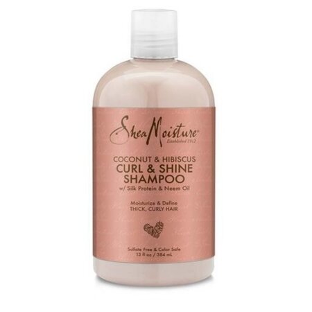 SHEA MOISTURE Coconut & Hibiscus Curl & Shine Shampoo 13 oz.