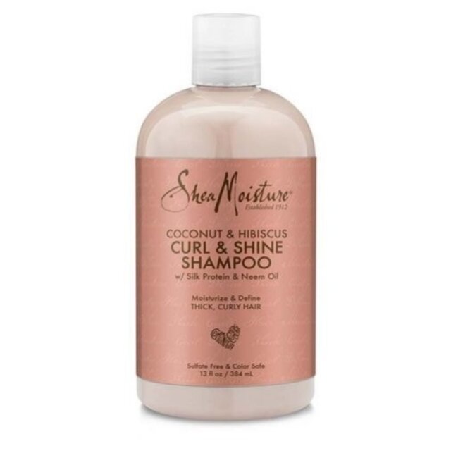 SHEA MOISTURE Coconut & Hibiscus Curl & Shine Shampoo 13 oz.