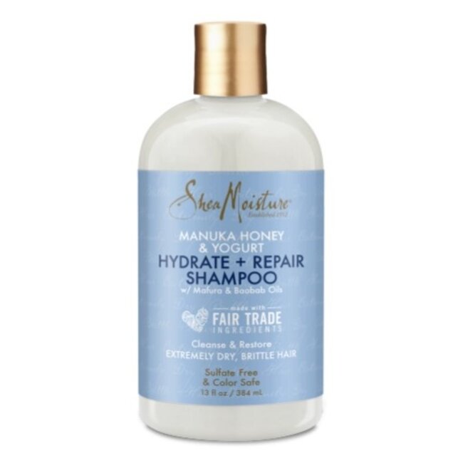 SHEA MOISTURE Manuka Honey & Yogurt Hydrate + Repair Shampoo 13 oz.