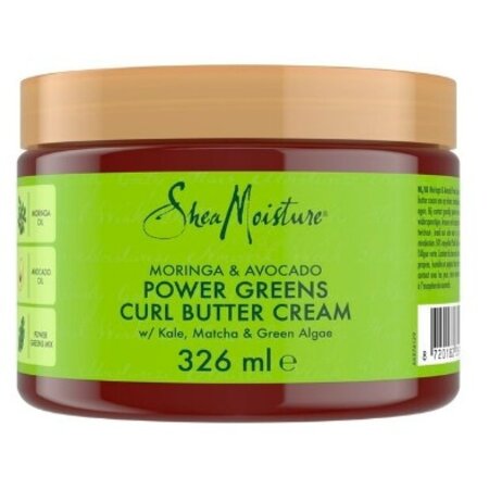 SHEA MOISTURE Moringa & Advocado Power Greens Curl Butter Cream 326 ml.