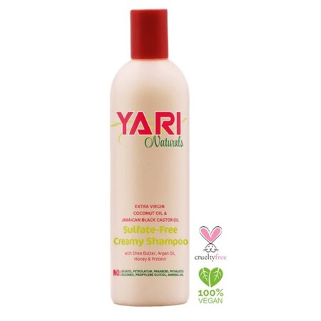 YARI Naturals - Sulfate Free Creamy Shampoo 375 ml.