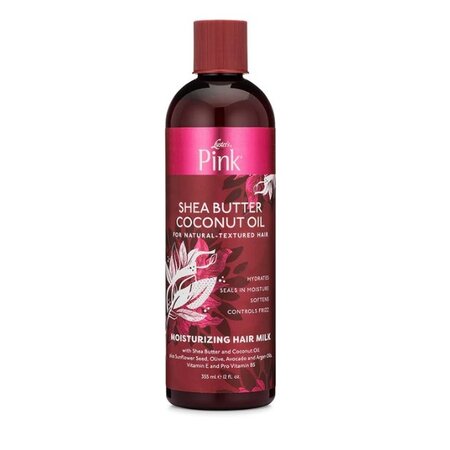 PINK Shea Butter Coconut Oil Moisturizing Hair Milk 355 ml.