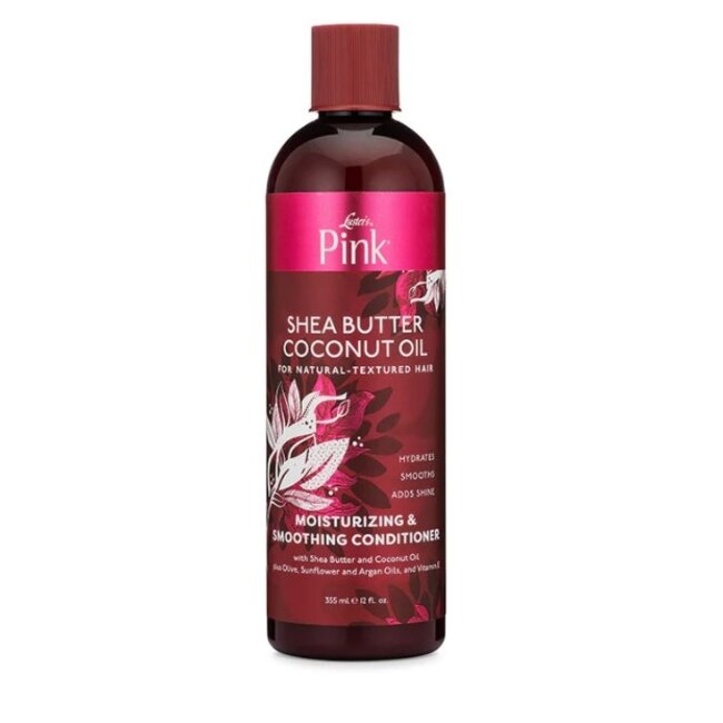 PINK Pink Shea Butter Coconut Oil Moisturizing and Smoothing Conditioner 355 ml.