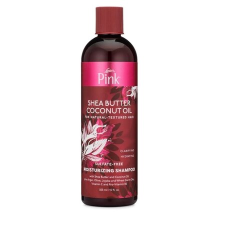 PINK Pink Shea Butter Coconut Oil Sulfate Free Moisturizing Shampoo 355 ml.