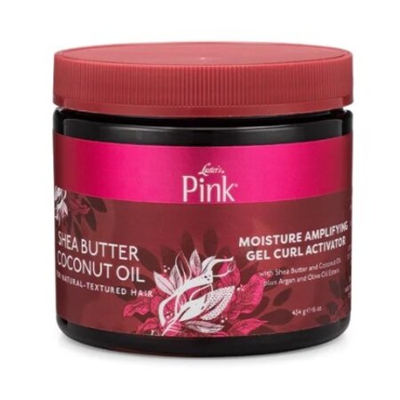 PINK Pink Shea Butter Coconut Oil Moisture Amplifying Gel Curl Activator 454 gr.