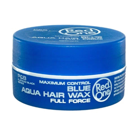 RED ONE Blue Aqua Hair Wax Full Force 150 ml.