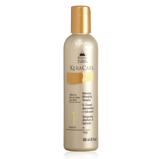KERACARE Hydrating Detangling Shampoo (Sulfate-Free) 8 oz.