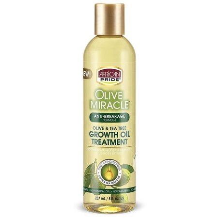 AFRICAN PRIDE OLIVE MIRACLE Growth Oil 8 oz.