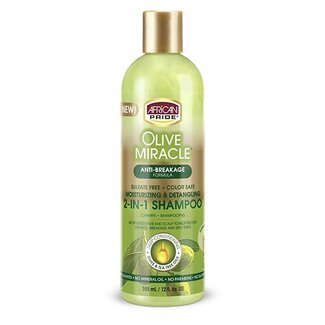 AFRICAN PRIDE OLIVE MIRACLE Shamp. & Cond. 355 ml.