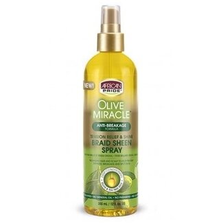 AFRICAN PRIDE OLIVE MIRACLE Braid Spray 355 ml.