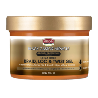 AFRICAN PRIDE BLACK CASTOR Twist Gel 227 gr.